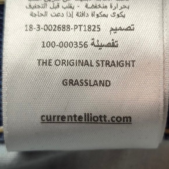 CURRENT/ELLIOTT The Original Grassland Straight Jeans 27 - Picture 9 of 12